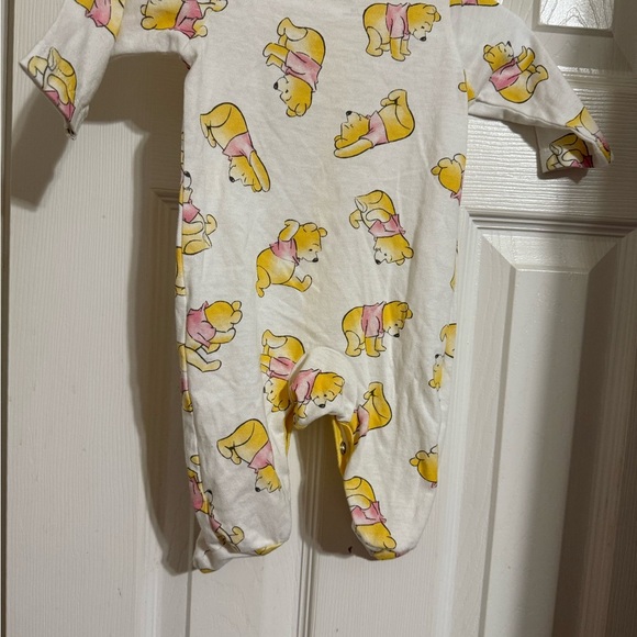 Newborn Winnie the Pooh Footed Romper - Picture 5 of 7